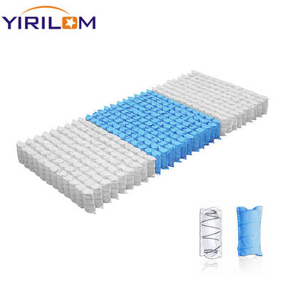 3 Zone Matras Pocket Coils Eenheid Stalen Draad Individuele Pocket Spring