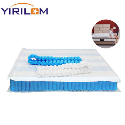 Comfortabele gecomprimeerde verpakkingsmatras Pocket Spring Unit Coil