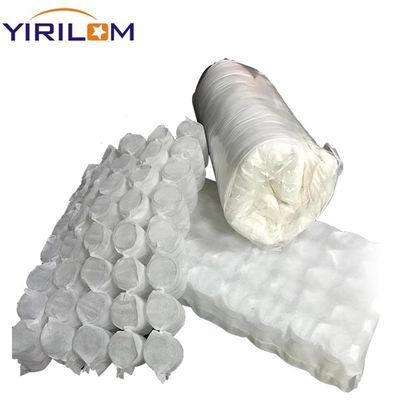 1.0mm Zinkdraad Diameter Wit Roll Up Pocket Spring Voor Kussen