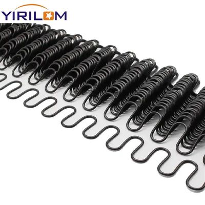 Zwarte Zigzag Spring Galvaniserende rollende bank Serpentine Spring