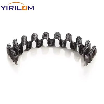 Zwarte Zigzag Spring Galvaniserende rollende bank Serpentine Spring