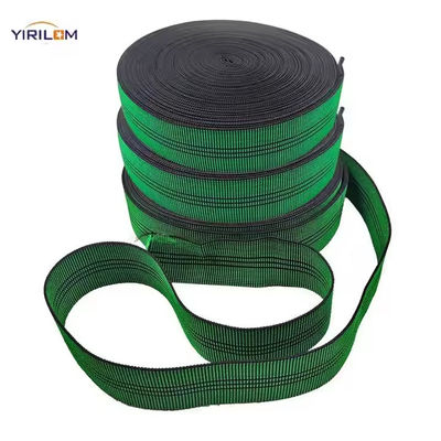 Gebreide Elasticiteit Sofa Webbing Kleurrijke Polyester Webbing Tape Belt