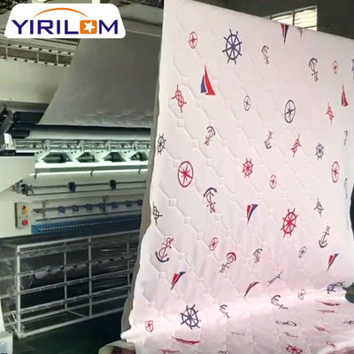 Polyester matrasbedekking gecompliceerd maatwerk van microvezelgecompliceerd stof leveranciers