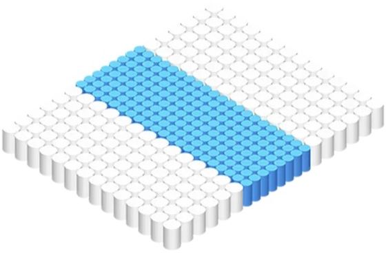 OEM Roll Up Packaging Op maat gemaakte 2.0 mm zakveer voor matras