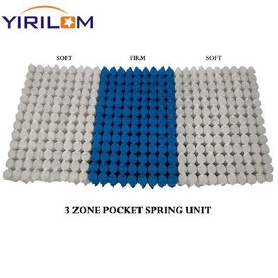 Gepersonaliseerde 3 Zone 1,8 mm 2,0 mm Matras Pocket Spring Coil fabrikant
