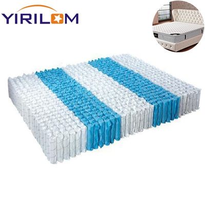 Op maat gemaakte 1,8/ 2,0 mm draad Alle Grootte Zone Matras Pocket Spring Interval 5-Zone Pocket Spring Unit