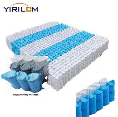 Volledige lichaamsondersteuning 4-7 draait Matras Pocket Spring Coil Net voor Zero Motion Transfer