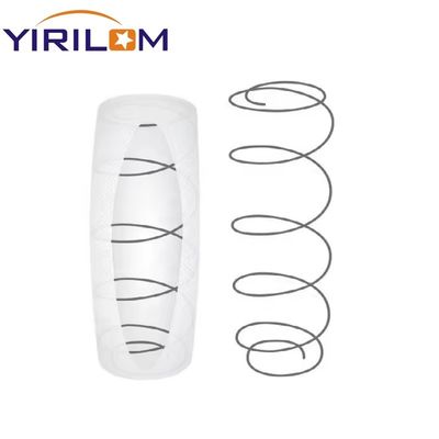 Op maat gemaakte 1,8 mm staalvoeters Pocket Spring voor sofa kussen met geharmoniseerde veren