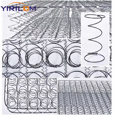High Carbon Steel Wire Bonnell Spring System Mattress Coil Unit voor matrasproductietechnologie