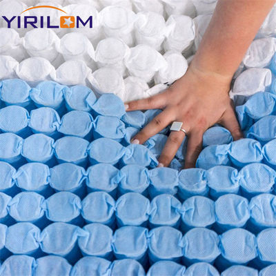 Hoge zuiverheid staal spoel veer Pocket Eenheden voor Matras Roll-up Pocket veer Style
