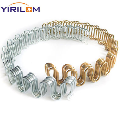 Op maat gemaakte bank Zig Zag Spring Rolling Zigzag Spring 3.0 3.8mm Resortes Serpientes Steel Inner Roll Springs