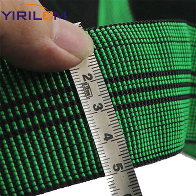 Hoog elasticiteitssofa webbing 1,5 mm Dikte 26m of 50m/rol Geïmporteerde rubber elastische band