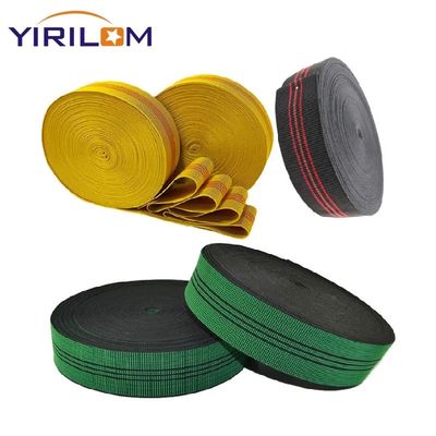 2 inch breed elastisch sofa webbing met nylon polyester voor het ondersteunen en repareren van meubels