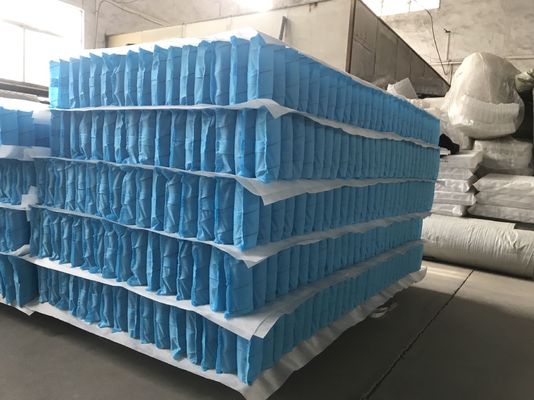 Vierzijdige versterking Positionering Support Pocket Coil Springs Voor Meubel Matras