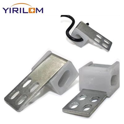 4 Holes Metal Plastic Zig Zag Spring Clip voor het bevestigen Grapa De Resorte Para Sofa Bed Spring Clip