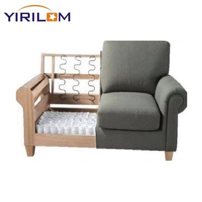 18 * 18 * 4 inch hoog koolstofstaal met 80gm stof zakvoet spoelen voor sofa kussen