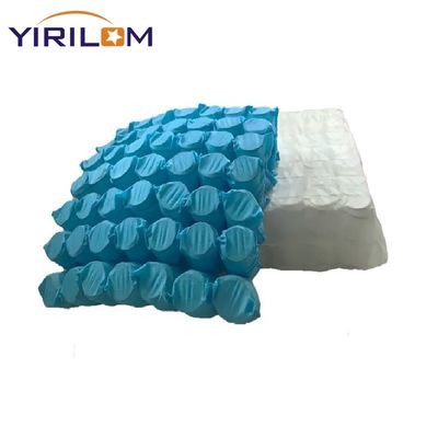 Op maat gemaakte witte of blauwe 1,8 mm draaddiameter elastische zakveer spoelen voor sofa kussen