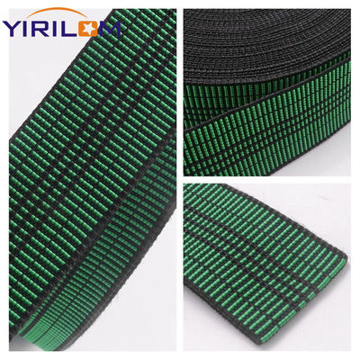 Polyester high elasticity sofa webbing met rubber voor het repareren van meubels en elastische band