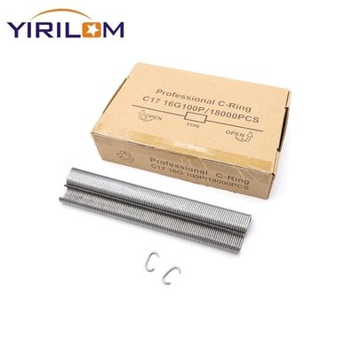C-type ringen nagels stapel gegalvaniseerde varkensring - varkensring nagels