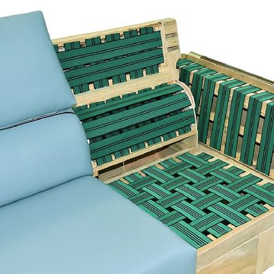 50 mm breed Polypropyleen Latex Sofa Elastisch Voor Stoffering Webbing Tape