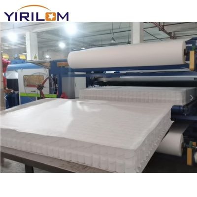 3D-textuur Arrangement Niet-geweven stof Matras Innerlijke kwaliteit Roll Pocket Spring Coil