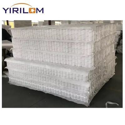 3D-textuur Arrangement Niet-geweven stof Matras Innerlijke kwaliteit Roll Pocket Spring Coil