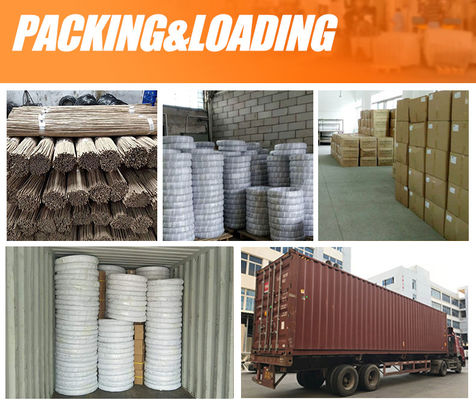 1.6mm en 2.0mm verzinkt papieromwonden bevestigingsdraad voor het vastzetten van zigzagveren in sofa's