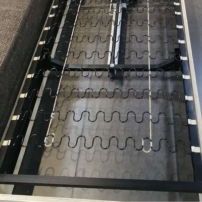 Duurzame 50 mm spoeldiameter zigzagveer met 300 kg-500 kg laadvermogen voor eenvoudige installatie van de bank