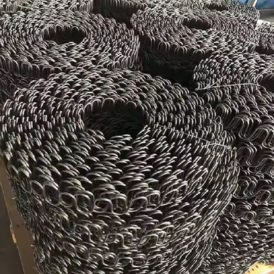 4-8 spoelen rollende zigzag sofa spring zwart zigzag spring