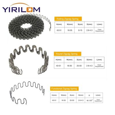 4-10 draait Spiraal draait S-vorm Sofa Springs voor bank en zitplaat