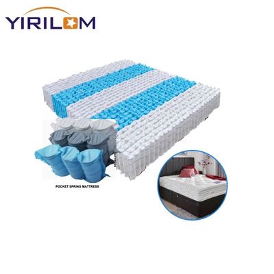 Goedkope prijs 3/5/7 Zoned Pocket Coil Spring Unit voor Matras Inner Spring