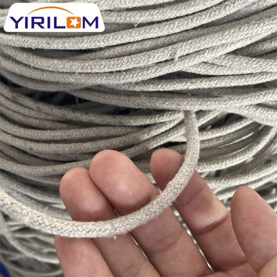 China Row Material Manufacturer Cotton Ropes Custom 3mm dik grijs natuurlijk ambachtelijk katoen touw