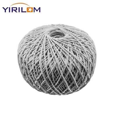 China Row Material Manufacturer Cotton Ropes Custom 3mm dik grijs natuurlijk ambachtelijk katoen touw