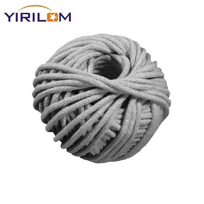 China Row Material Manufacturer Cotton Ropes Custom 3mm dik grijs natuurlijk ambachtelijk katoen touw
