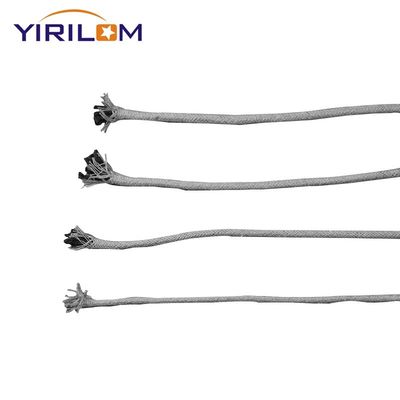 China Row Material Manufacturer Cotton Ropes Custom 3mm dik grijs natuurlijk ambachtelijk katoen touw