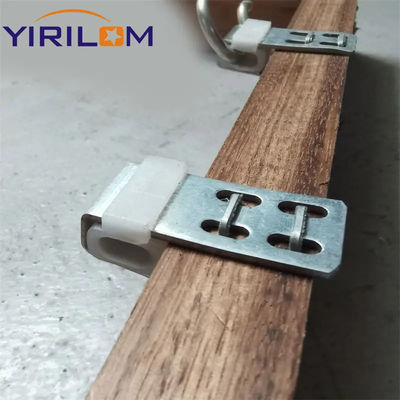 Sofa-hardware Duurzaam staal Plastic veerbindingen 4-holes Composite veerbank clips voor meubels