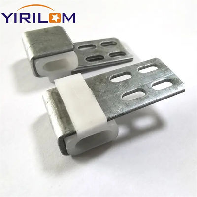 Sofa-hardware Duurzaam staal Plastic veerbindingen 4-holes Composite veerbank clips voor meubels