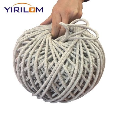 Cotton gebreid 3-9mm Cotton Cords Custom Color Cotton Rope Soft Piping Cord voor sofa