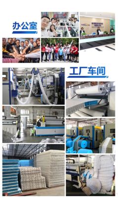 23cm Totale Hoogte Matras Pocketvering Aangepaste Zone Pocketvering