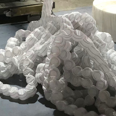 Aangepaste hoogte vier inch elastische pocketveren voor comfortabele banken