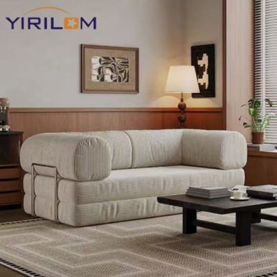 Compressie Speciaal Vormgegeven Sofa Eenvoudige Woonkamer Multi-Persoons Combinatie Lamsvel Velvet Sofa