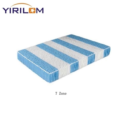 King Size Pocket Spring Mattress Unit 1,8 mm Stalen draad 5,5 draaien