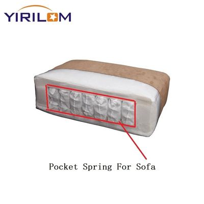 1.8mm stalen pocketvering pocket sofa spring gebruikt voor bankfabrikant
