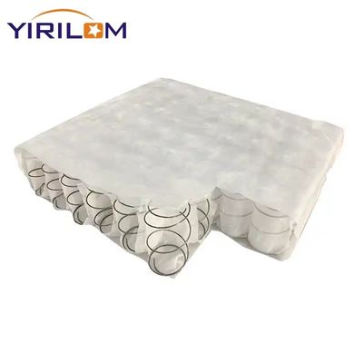 Op maat gemaakte 1,8 mm staaldraad 10 cm hoogte L-vormige sectioneel sofa zakveer