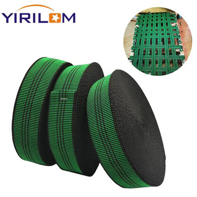 4,7 cm brede bank elastische singelband met polypropyleen rubbermengsel en 50% rek voor meubelstoffering