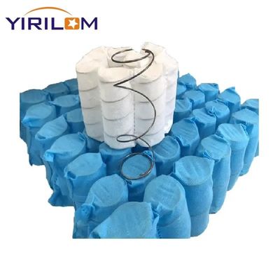 Hoge koolstofstalen draad pocketvering voor bank met aangepaste maat en gecomprimeerde en gerolde verpakking