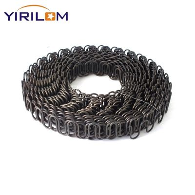 Zwarte Zigzag Spring Galvaniserende rollende bank Serpentine Spring