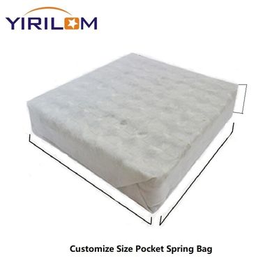 Grootte en Vorm Aangepaste Bank Pocketvering met Comfortondersteuning en Eenvoudige Installatie Pocketvering Coil