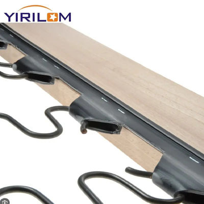 Duurzame 10cm knoopafstand 200m lengte nylon versterkte plastic clipstrip voor bank zigzagveer bevestiging