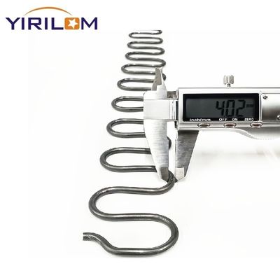 Goede prijs Aangepaste maat zigzagveer met galvanische oppervlaktebehandeling en 2,8 mm ~ 4,0 mm veerdiameter voor sofa's en stoelen online